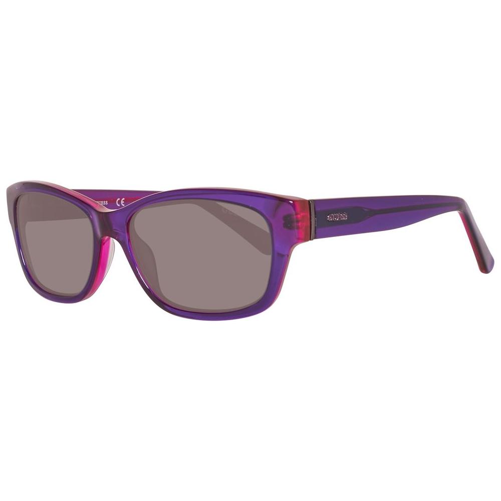 Guess Purple Plastic Sunglasses Guess Dim Gray