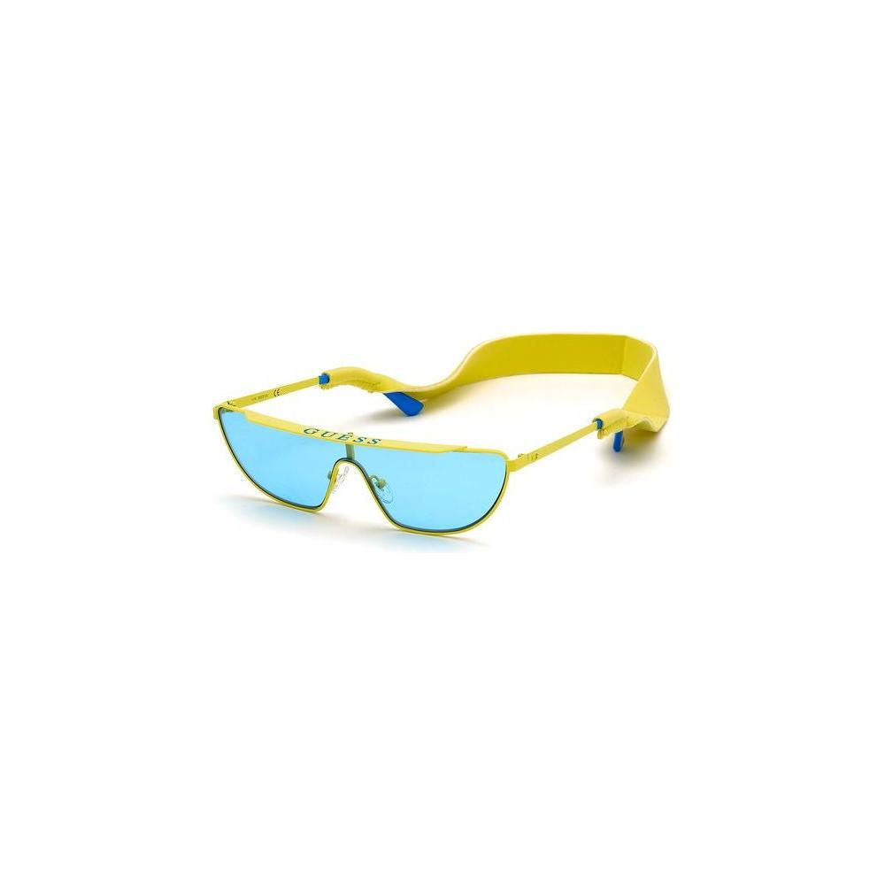Guess Yellow Metal Sunglasses Guess Goldenrod