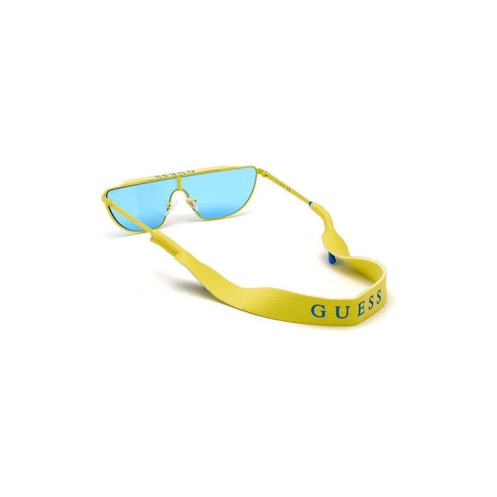 Guess Yellow Metal Sunglasses Guess Goldenrod