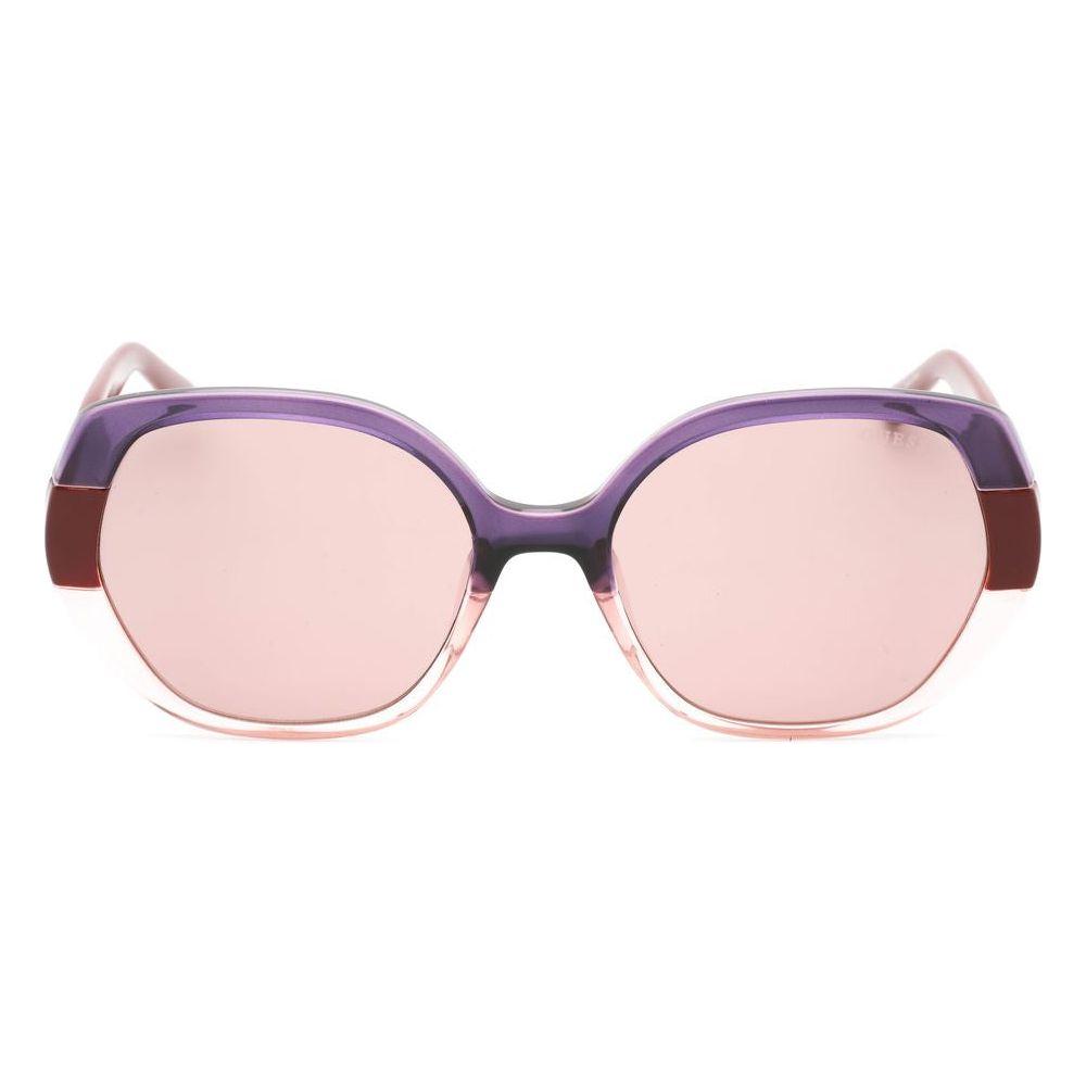 Guess Red Resin Sunglasses Guess Antique White
