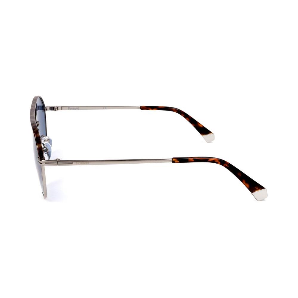 Polaroid Silver Metal Sunglasses Polaroid Light Gray