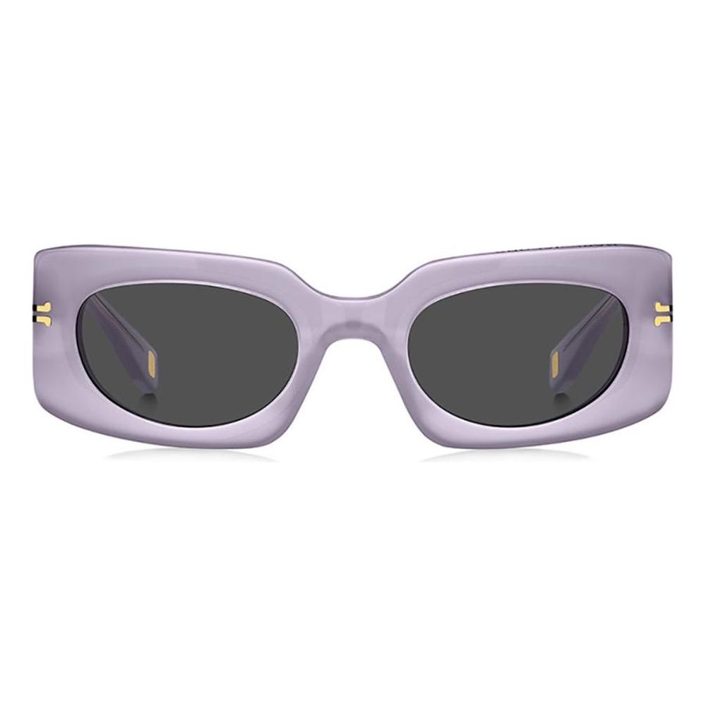 Marc Jacobs Purple Plastic Sunglasses Marc Jacobs Slate Gray
