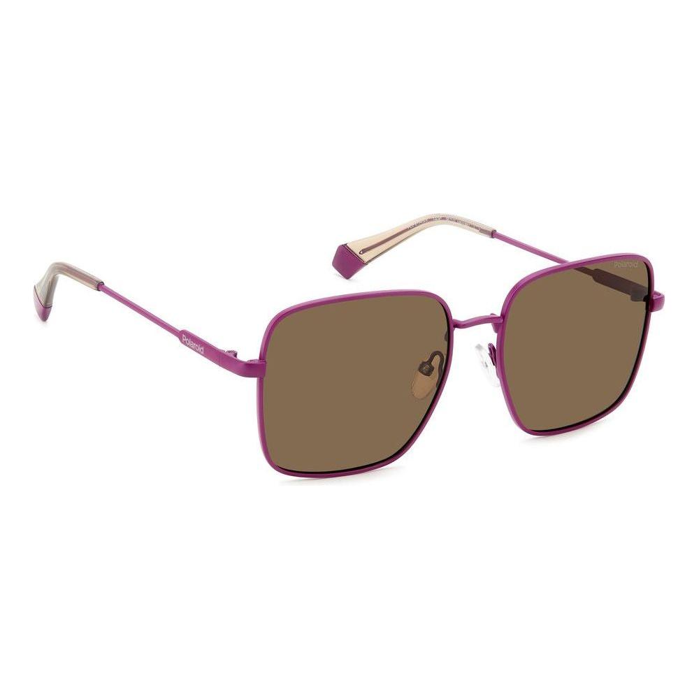 Polaroid Purple Metal Sunglasses Polaroid Dim Gray