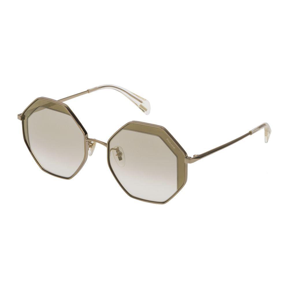 Police Gold Metal Sunglasses Police Gray