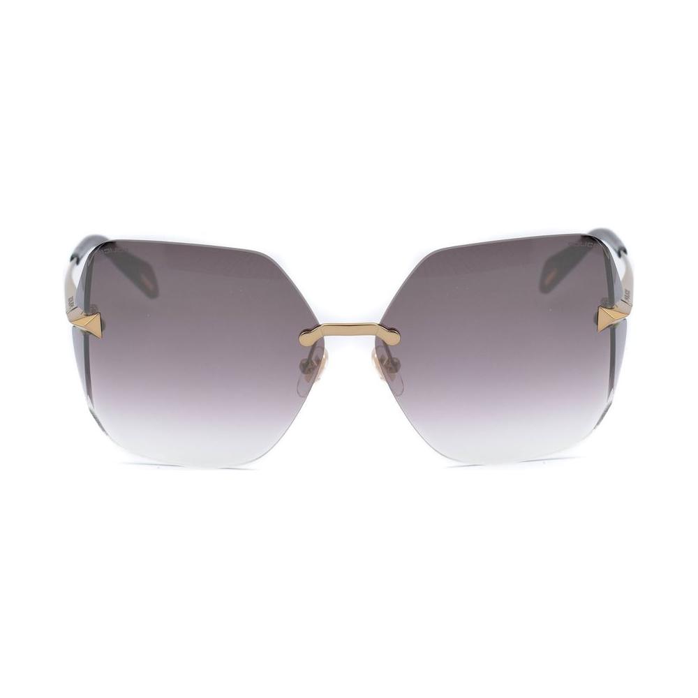 Police Gold Metal Sunglasses Police Light Slate Gray