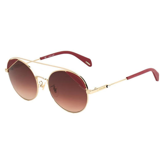 Police Pink Metal Sunglasses