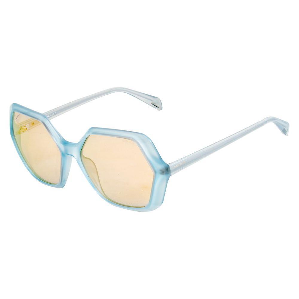 Police Blue Injected Sunglasses