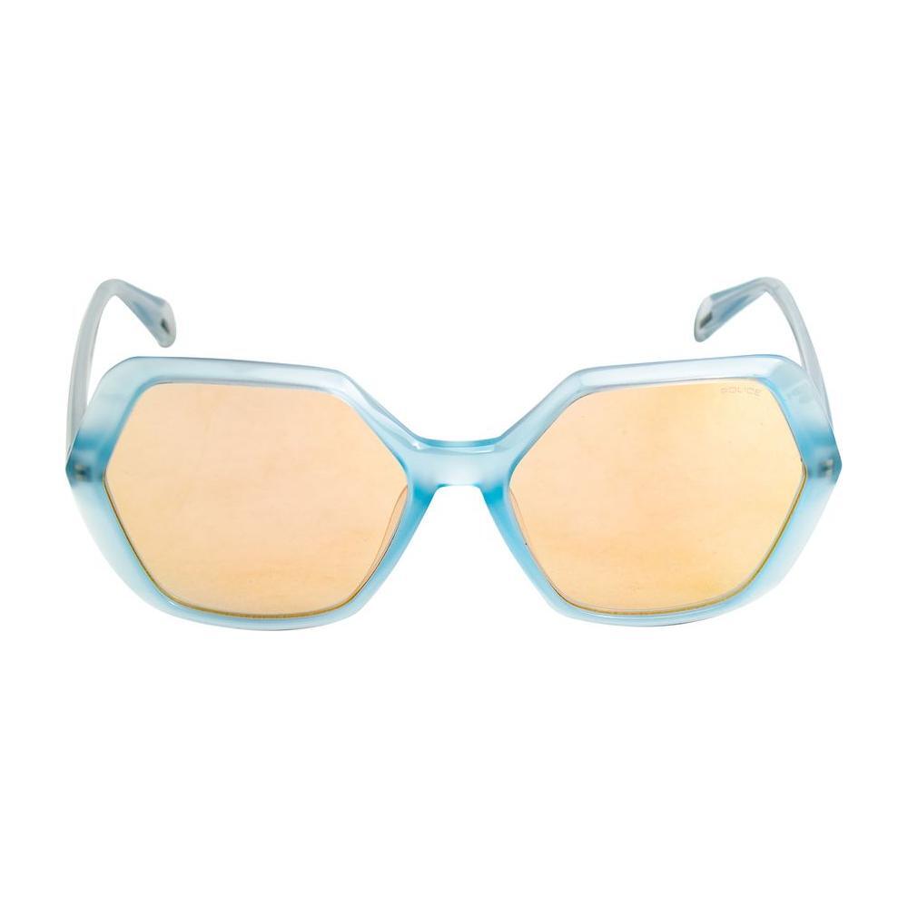 Police Blue Injected Sunglasses