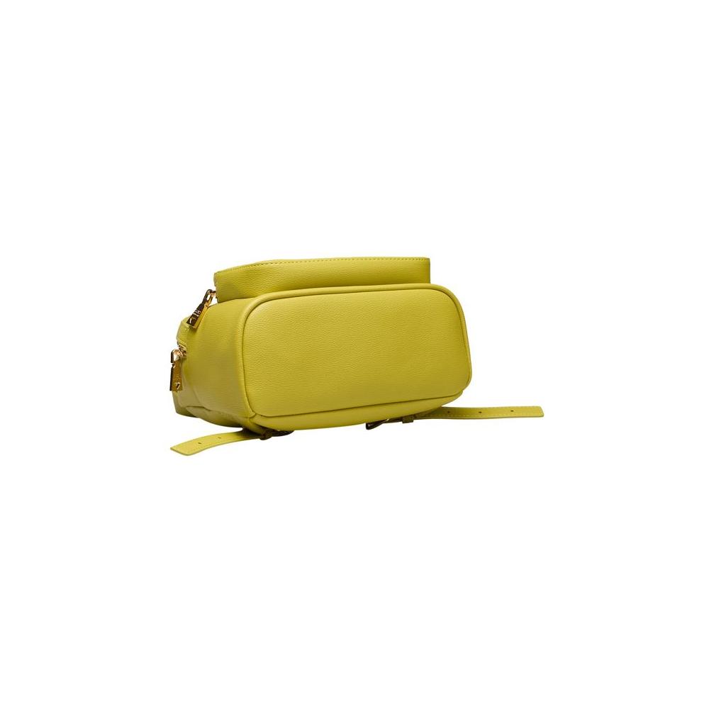 Love Moschino Yellow Polyethylene Women Backpack Love Moschino Goldenrod
