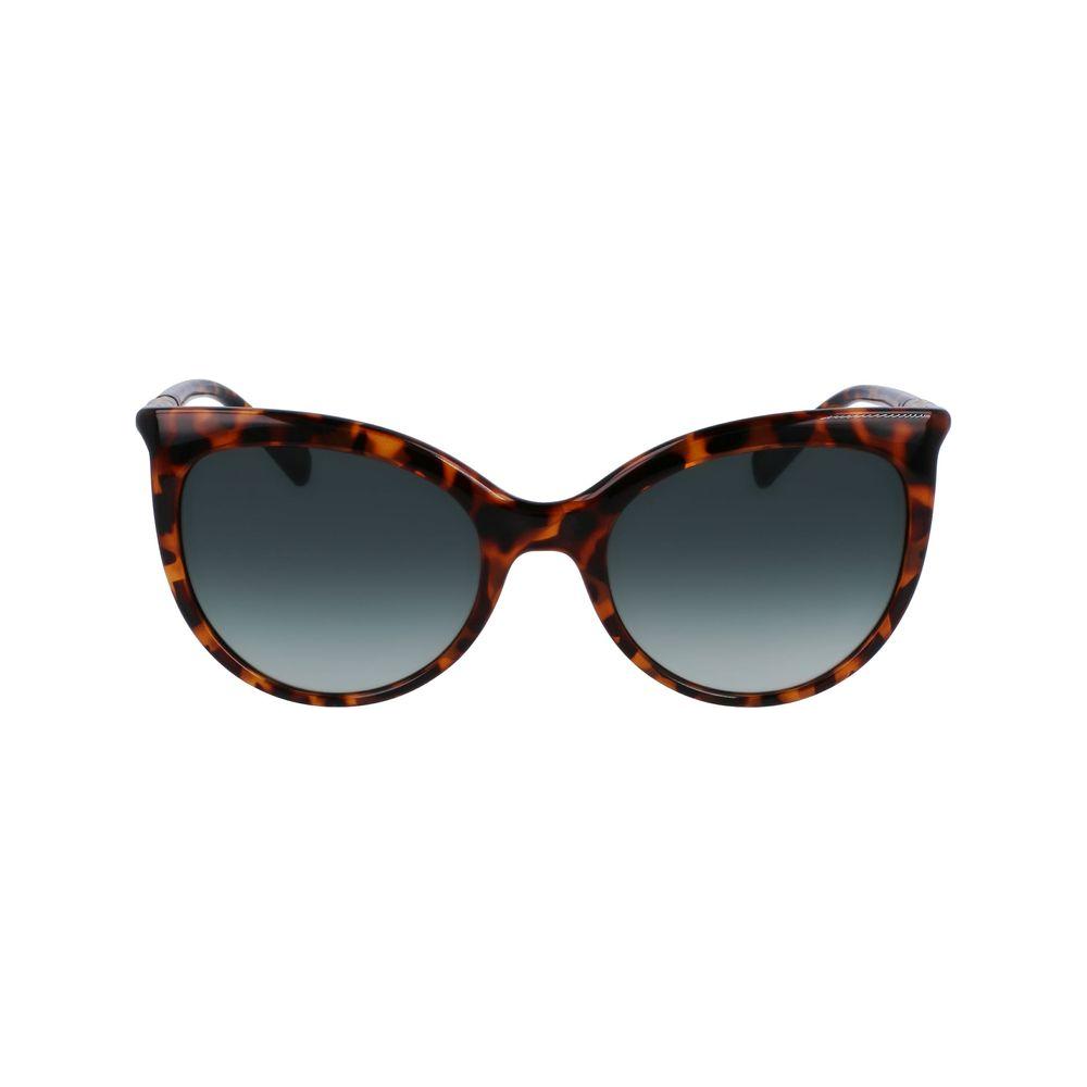 Longchamp Brown Bio Injected Sunglasses Longchamp Dark Slate Gray
