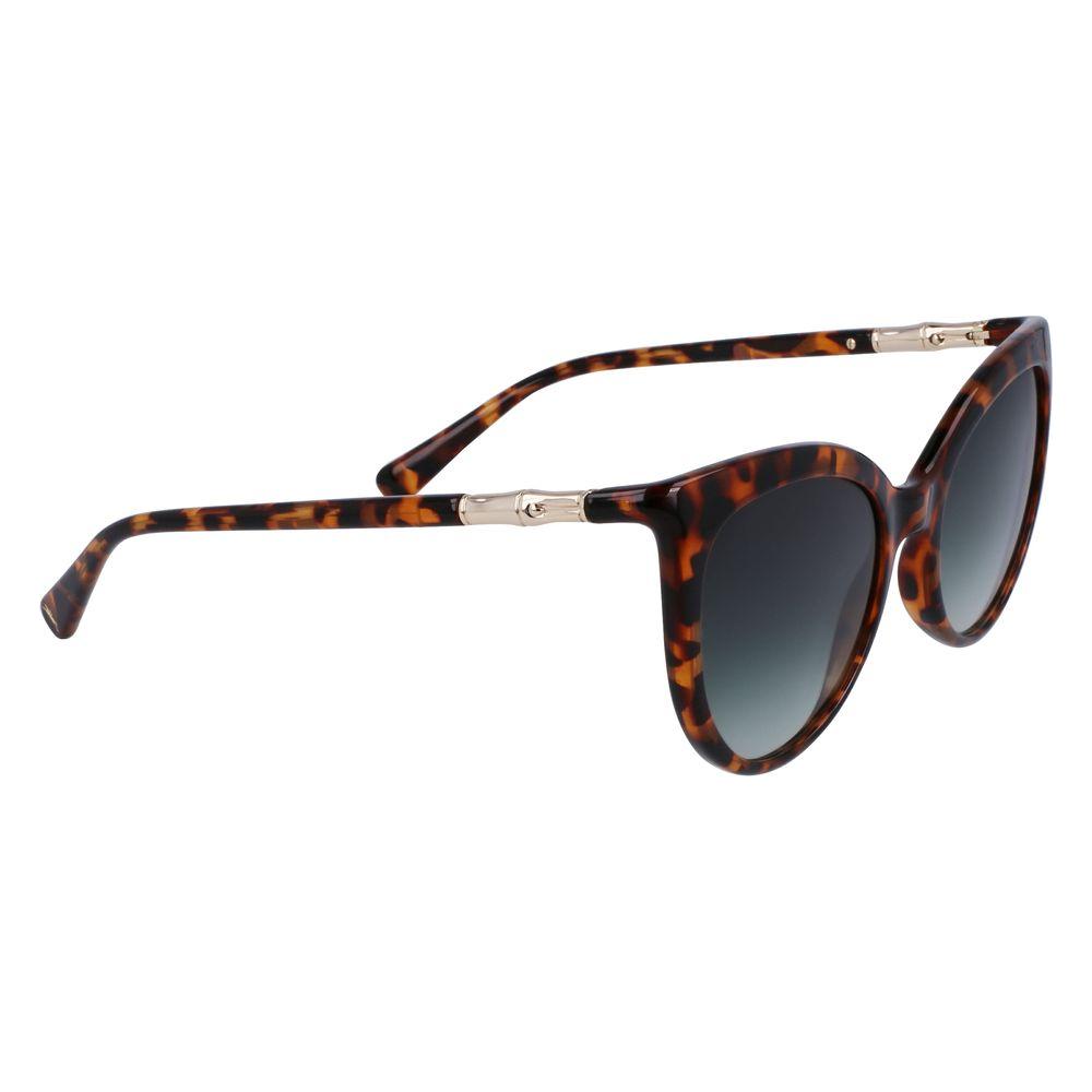Longchamp Brown Bio Injected Sunglasses Longchamp Dark Slate Gray