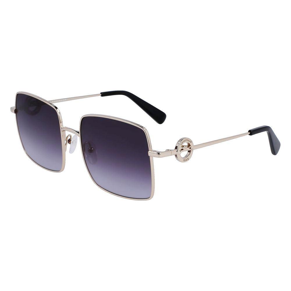 Longchamp Gold Metal Sunglasses Longchamp Dark Slate Gray