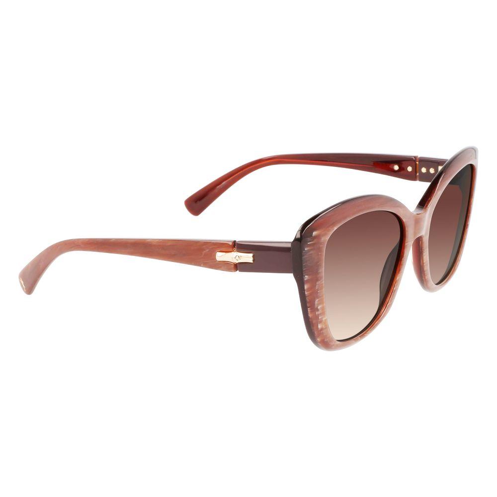 Longchamp Red Acetate Sunglasses Longchamp Dim Gray