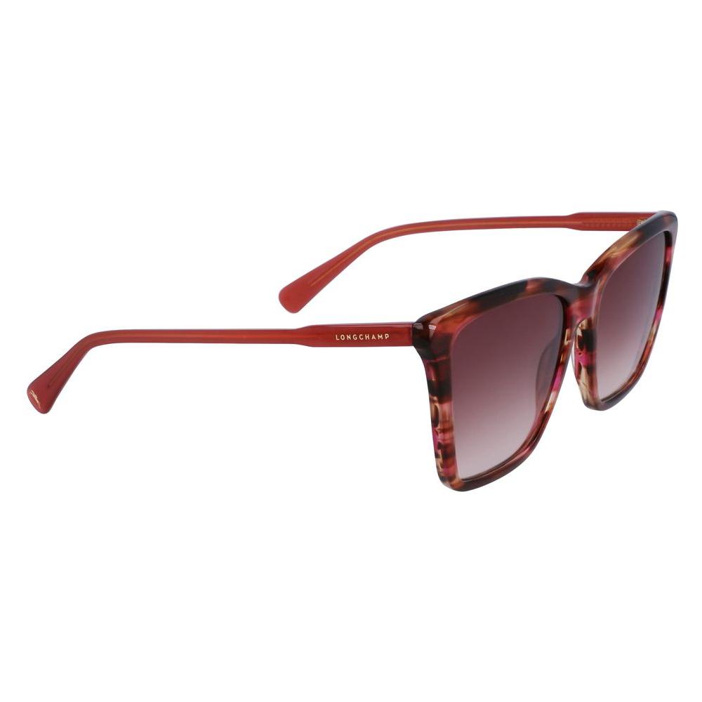 Longchamp Red Acetate Sunglasses Longchamp Sienna