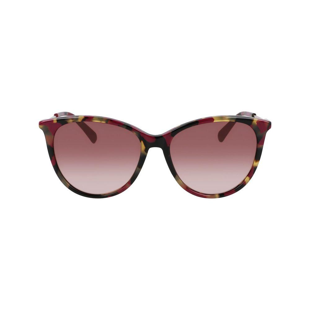 Longchamp Red Acetate Sunglasses Longchamp Dim Gray
