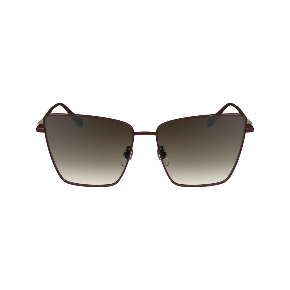 Longchamp Red Metal Sunglasses Longchamp Dark Olive Green