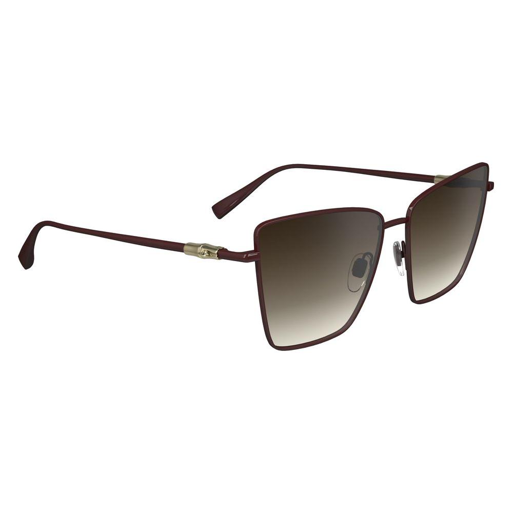 Longchamp Red Metal Sunglasses Longchamp Dark Slate Gray
