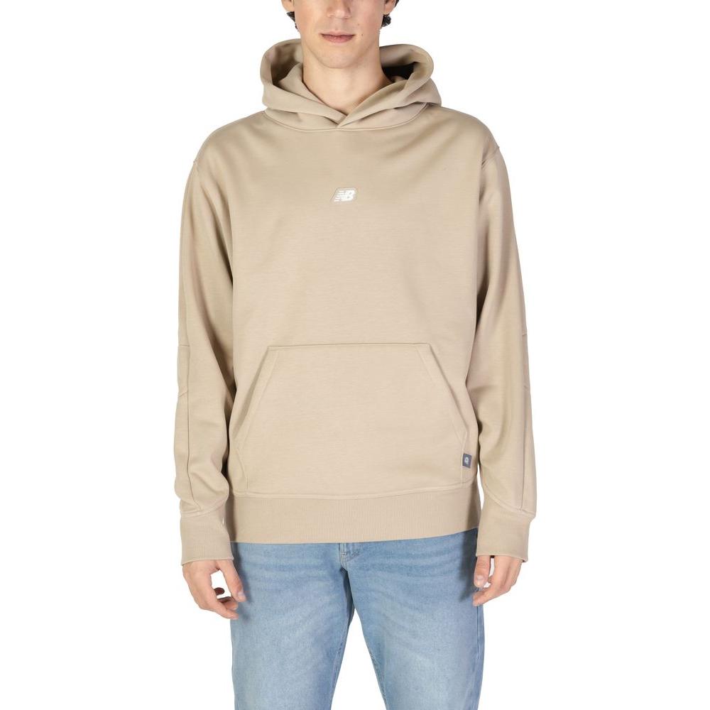 New Balance Beige Recycled Polyester Sweater New Balance Gray
