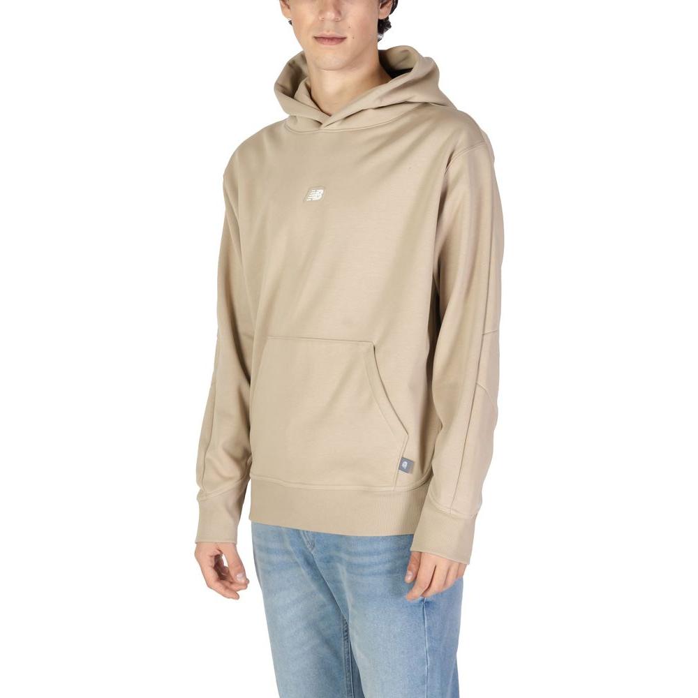 New Balance Beige Recycled Polyester Sweater New Balance Gray