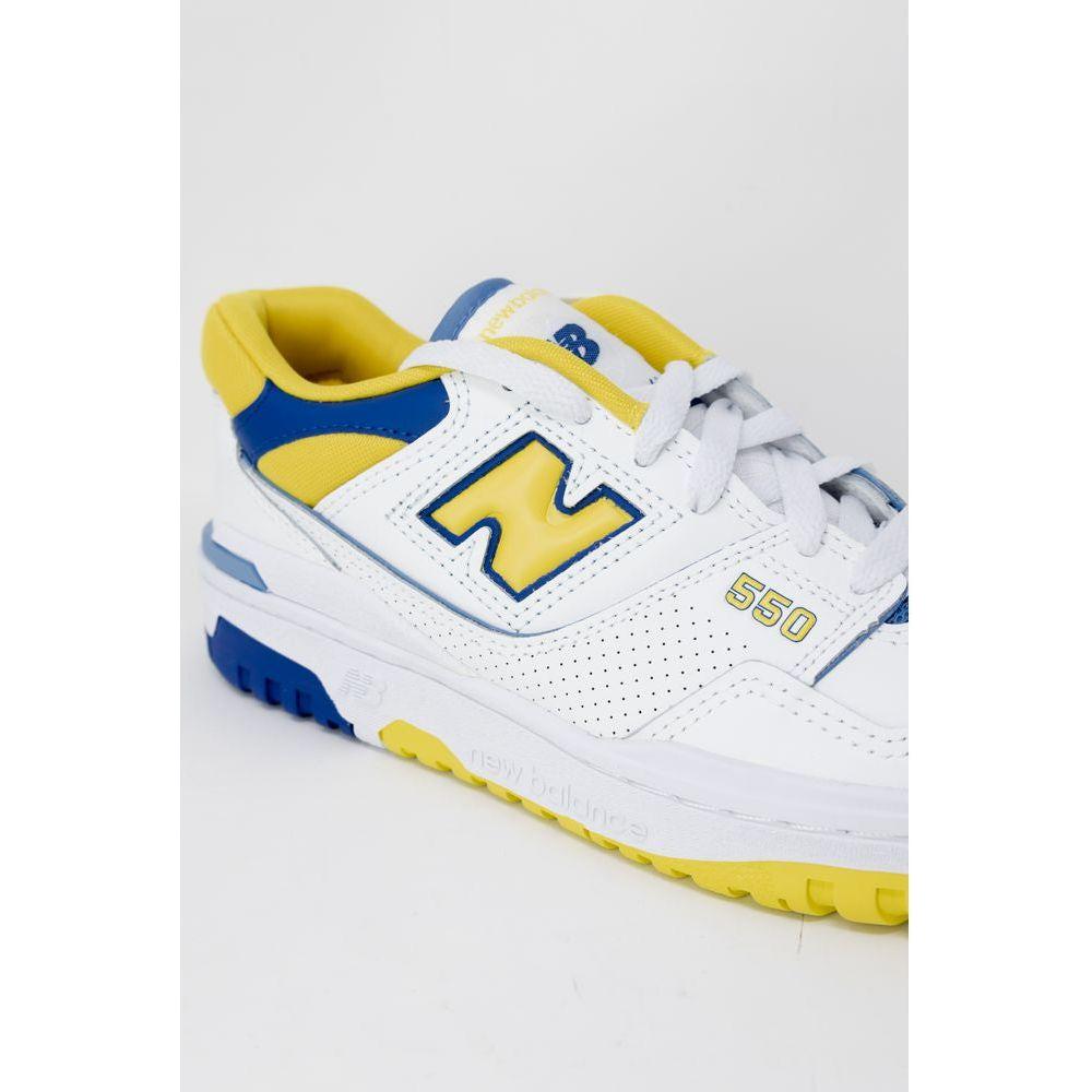 New Balance Yellow Artificial Leather Sneaker New Balance Lavender