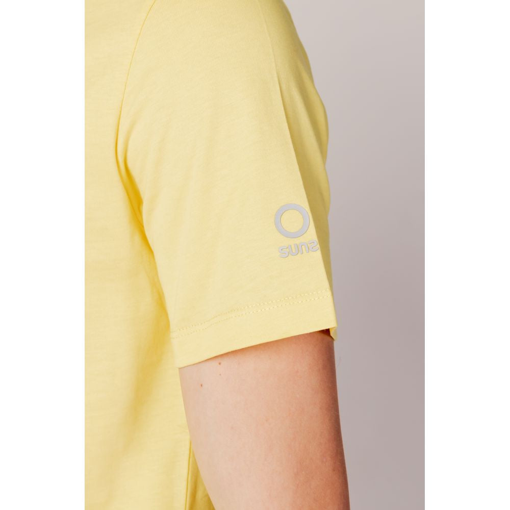 Suns Yellow Cotton T-Shirt Suns Wheat
