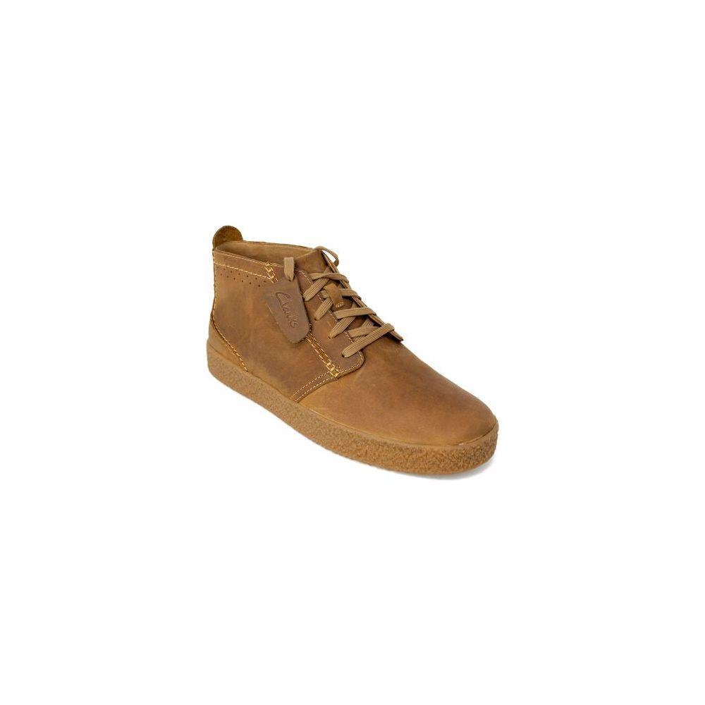 Clarks Beige Leather Boot Clarks Sienna
