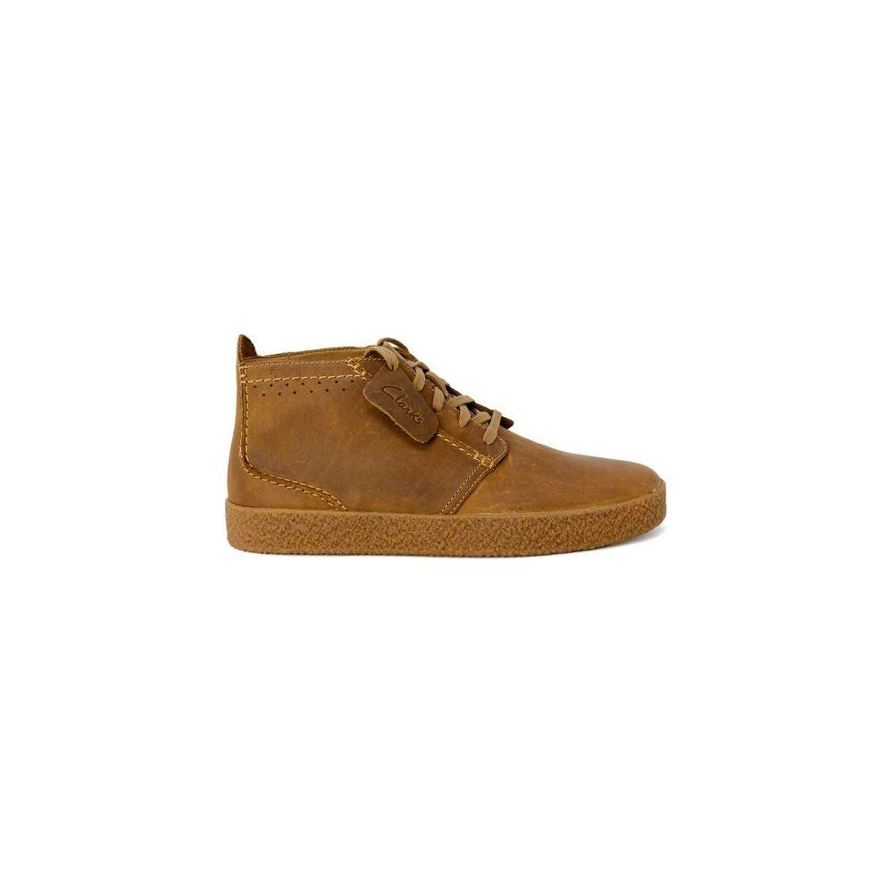 Clarks Beige Leather Boot Clarks Sienna
