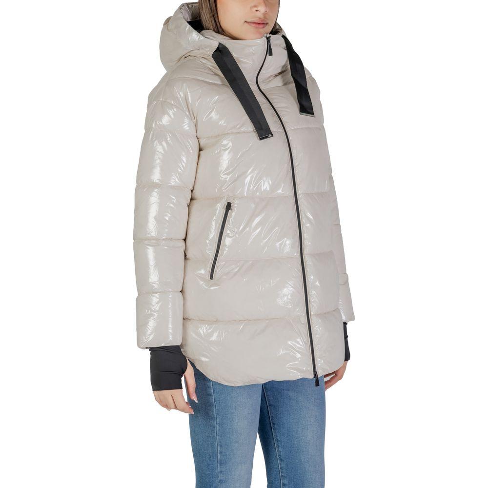 Suns Beige Polyamide Jackets & Coat Suns Gray