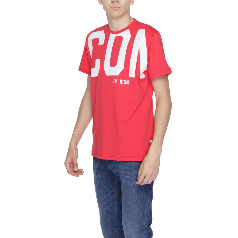 Icon Red Cotton T-Shirt Icon Tomato
