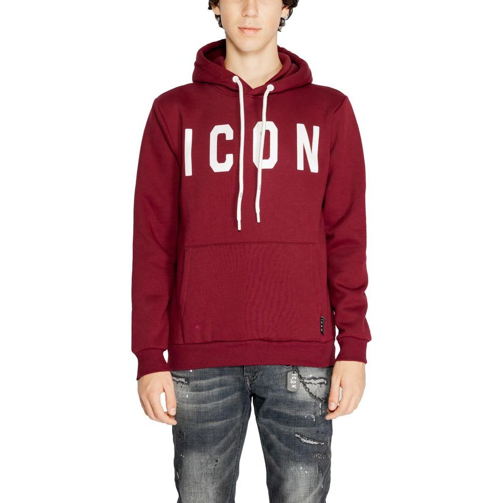 Icon Bordeaux Cotton Sweater Icon Brown