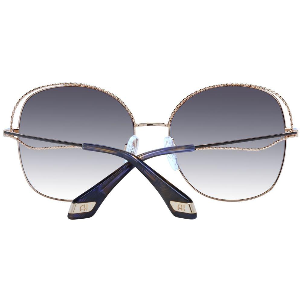 Ana Hickmann Gold Women Sunglasses Ana Hickmann Light Slate Gray