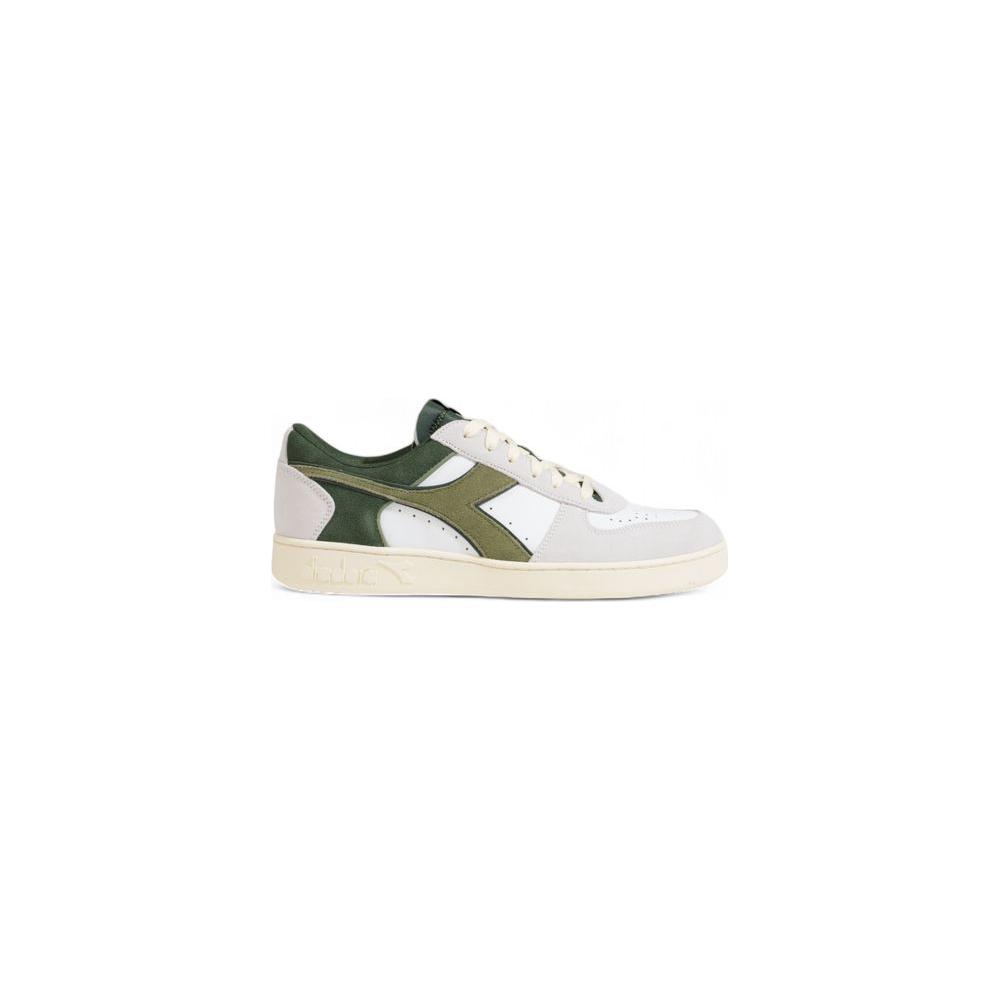 Diadora Green Leather Sneaker