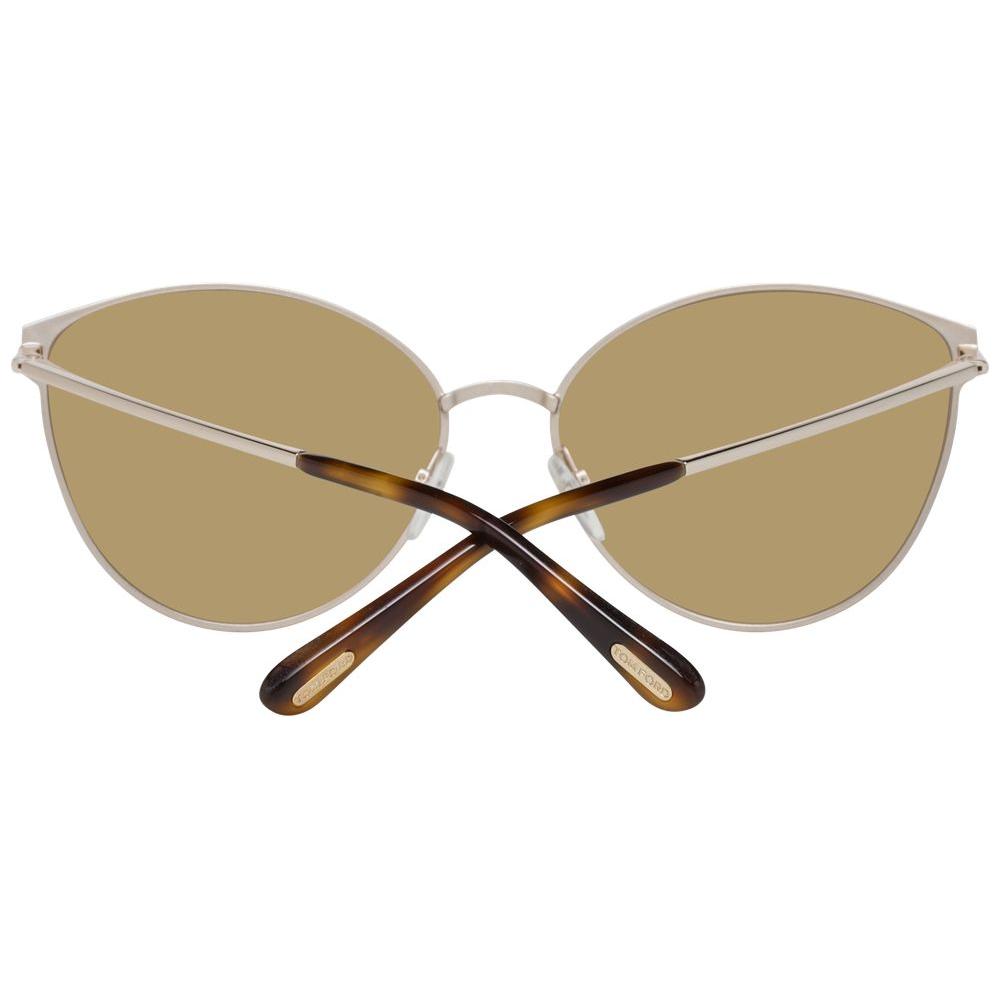Tom Ford Gold Women Sunglasses Tom Ford Dark Khaki