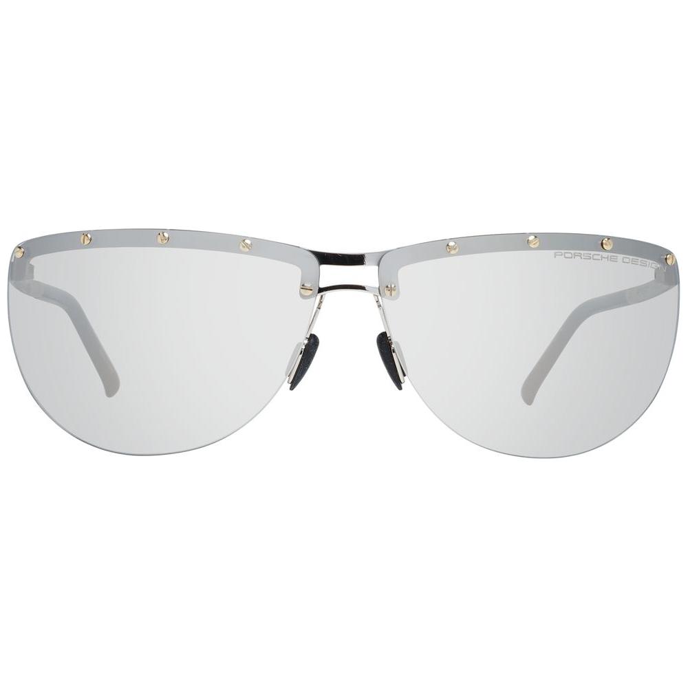 Porsche Design Silver Women Sunglasses Porsche Design Light Gray