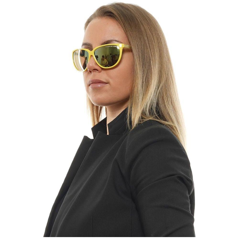 Porsche Design Yellow Women Sunglasses Porsche Design Tan
