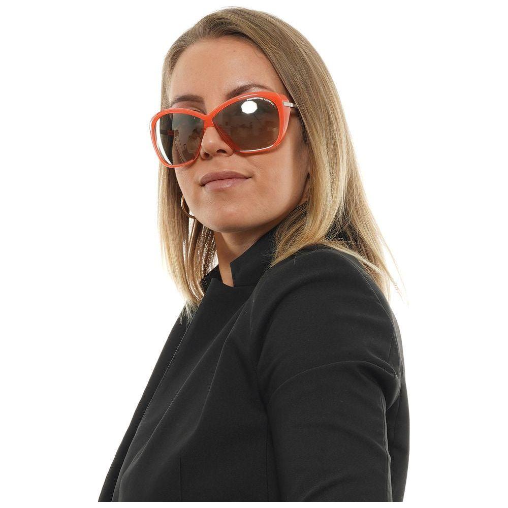 Porsche Design Orange Women Sunglasses Porsche Design Tan