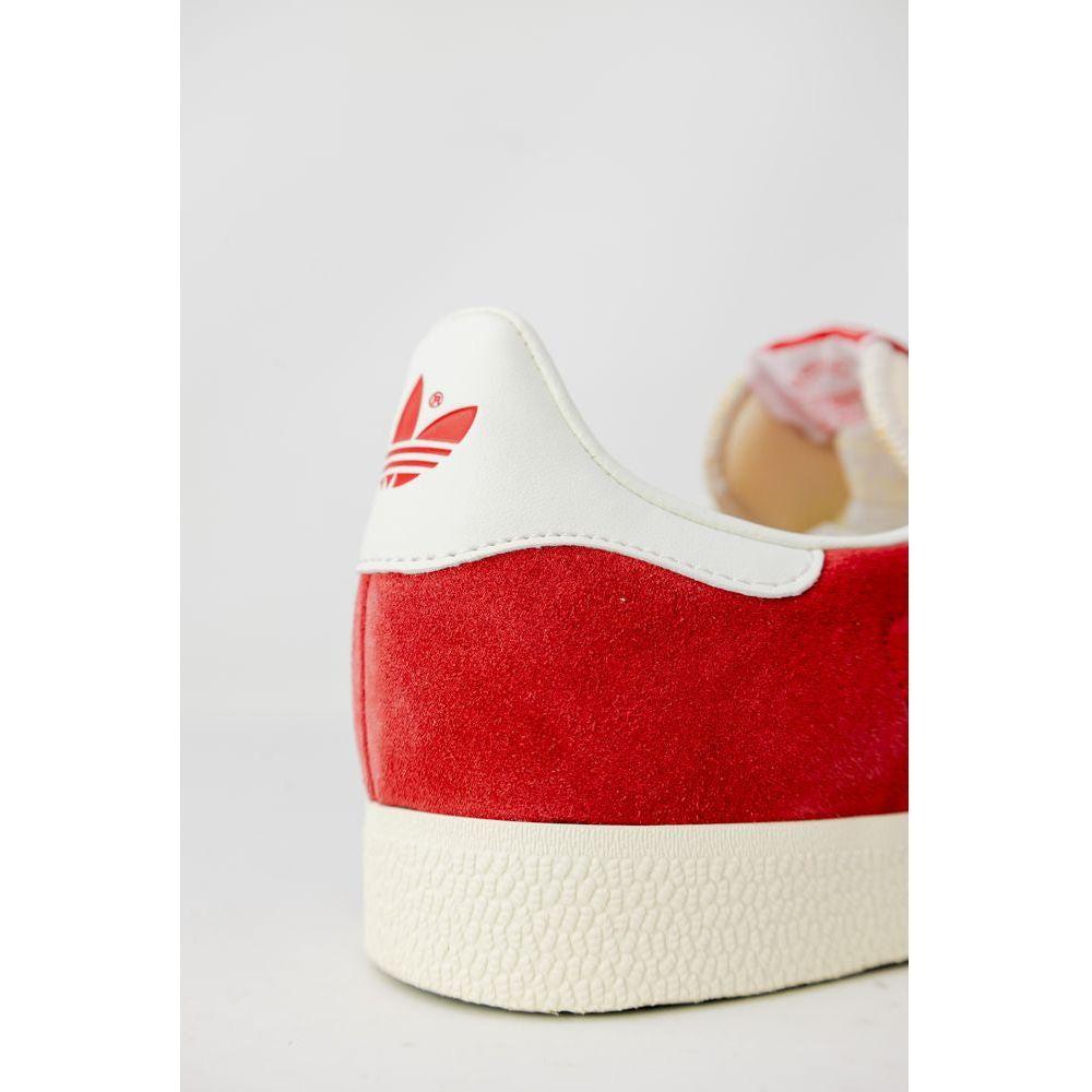Adidas Orange Suede Leather Sneaker Adidas Light Gray