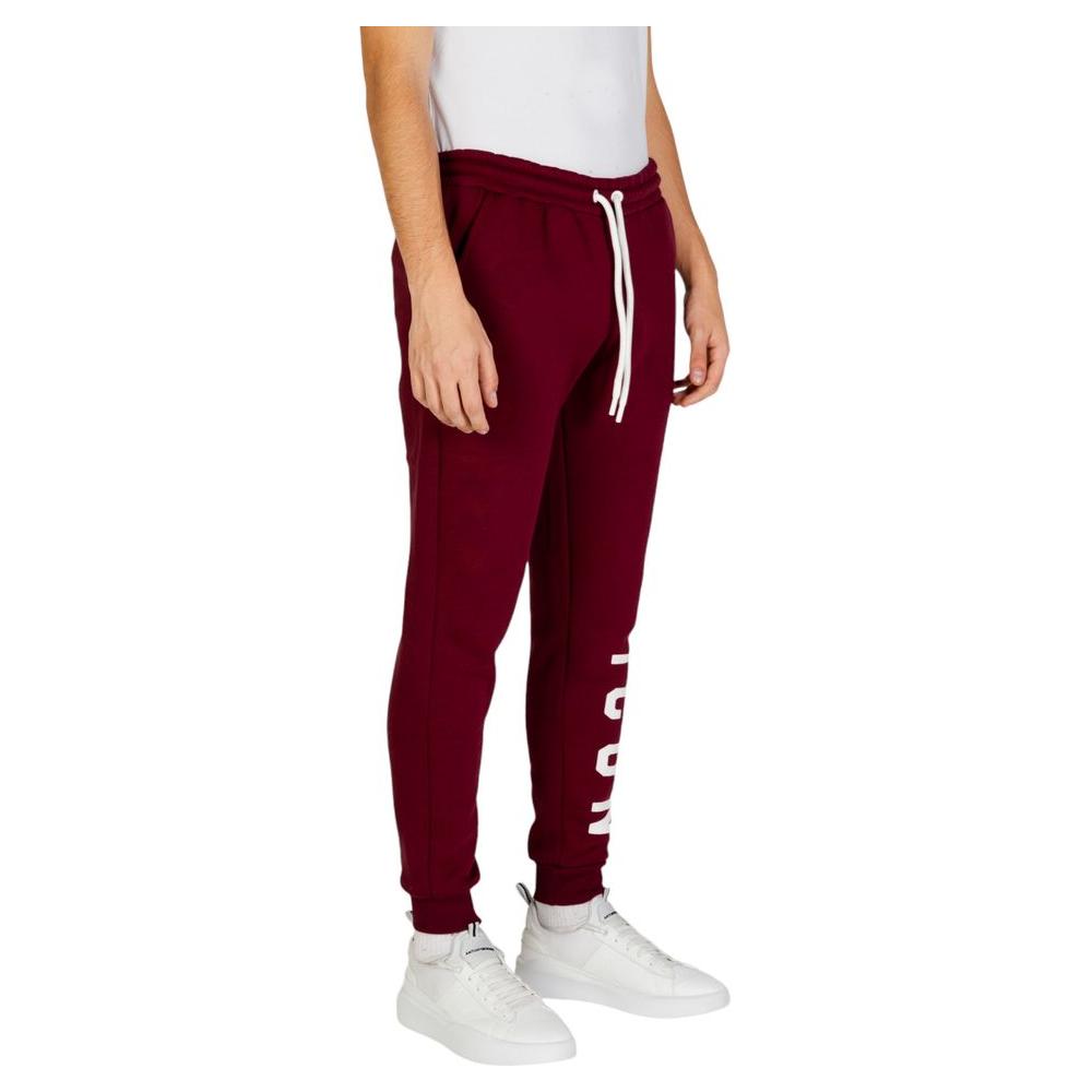 Icon Bordeaux Cotton Jeans & Pant Icon Dark Red