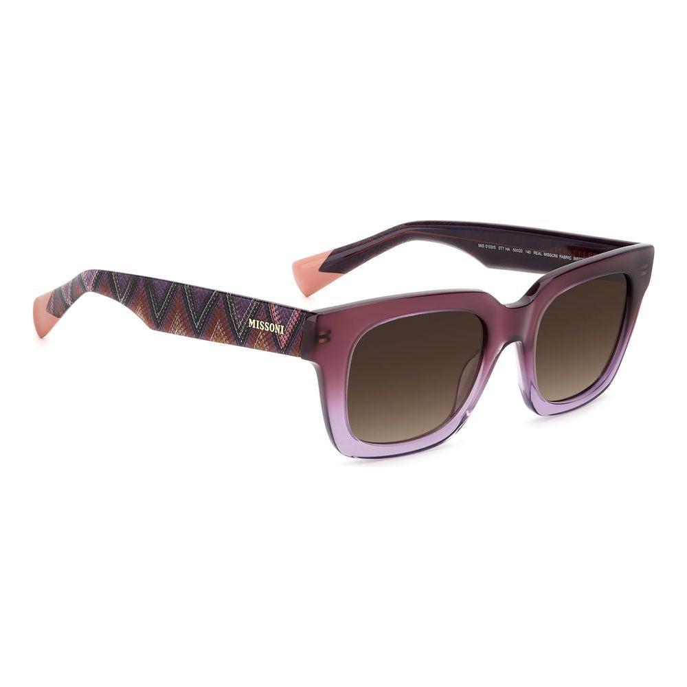 Missoni Purple Acetate Sunglasses Missoni Dark Slate Gray