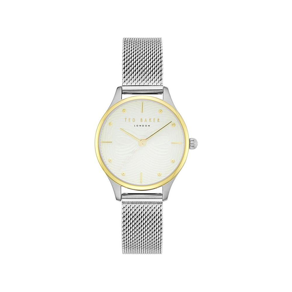 Ted Baker Silver Steel Watch Ted Baker Light Gray