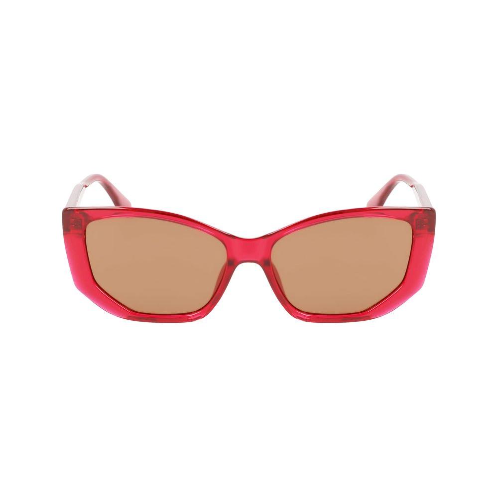 Karl Lagerfeld Red Injected Sunglasses Karl Lagerfeld Rosy Brown