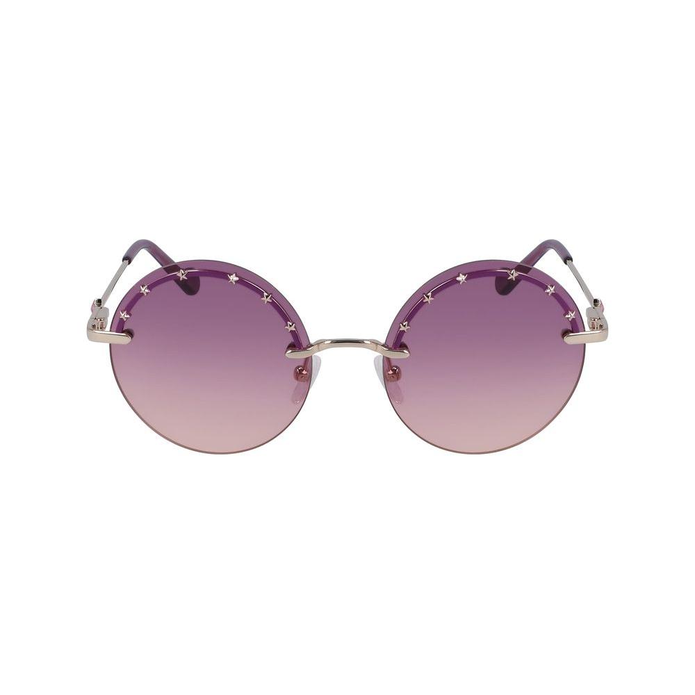 Liu Jo Gold Metal Sunglasses Liu Jo Rosy Brown