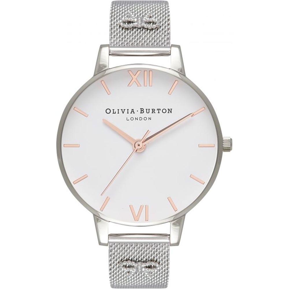 Olivia Burton Silver Steel Watch Olivia Burton Light Gray