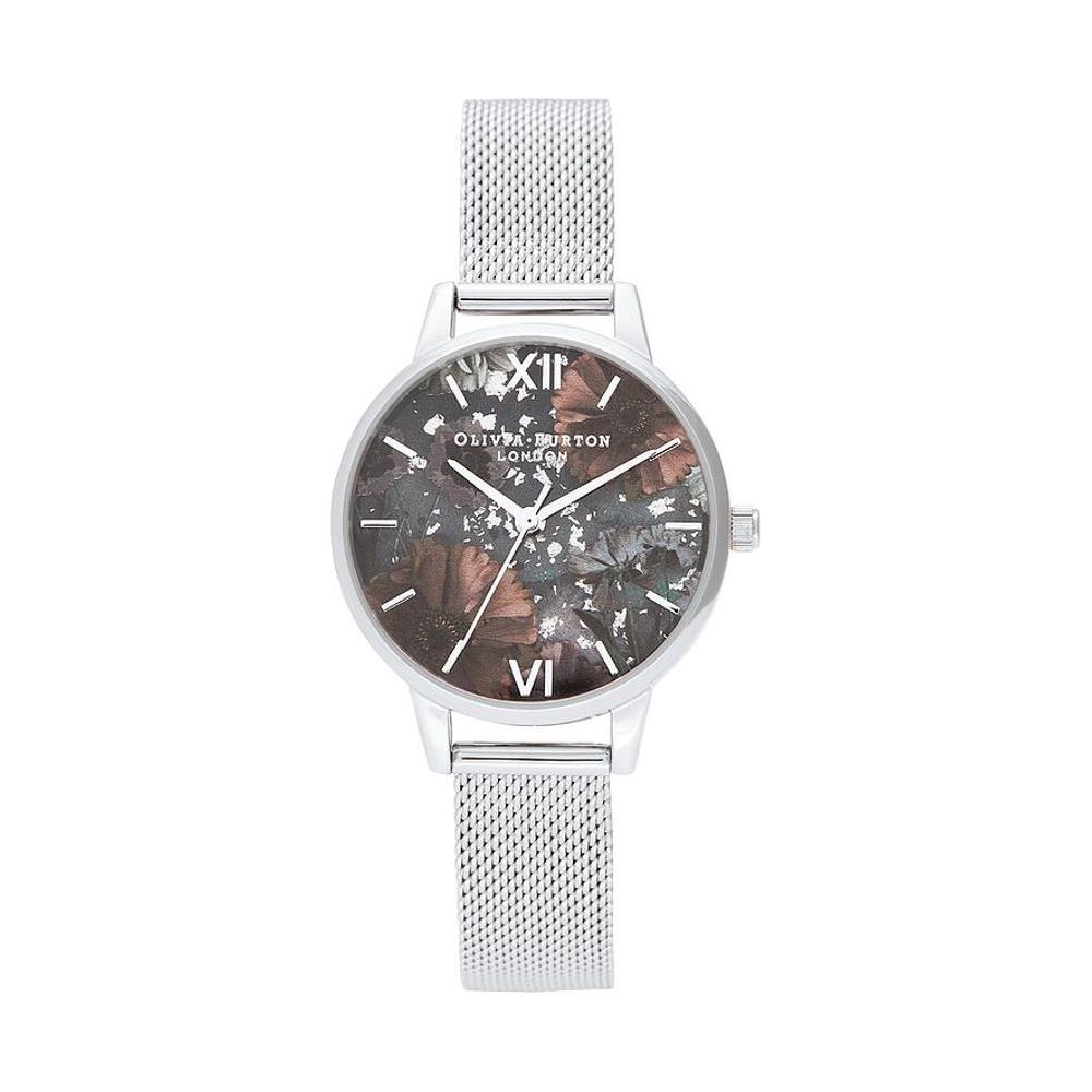 Olivia Burton Silver Steel Watch Olivia Burton Light Gray