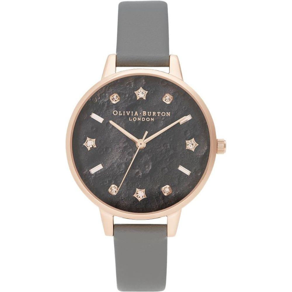 Olivia Burton Gray Leather Watch Olivia Burton Dim Gray