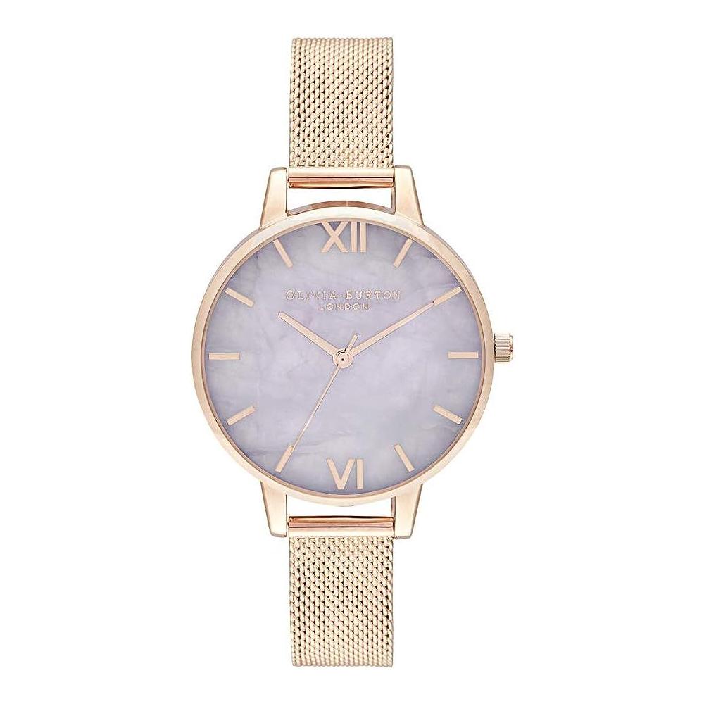 Olivia Burton Gold Steel Watch Olivia Burton Light Gray