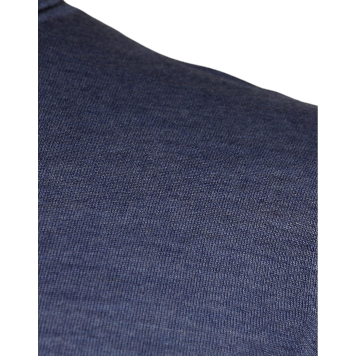 Dolce & Gabbana Purple Blue Long Sleeve Turtleneck Pullover Sweater Dolce & Gabbana Dark Slate Gray