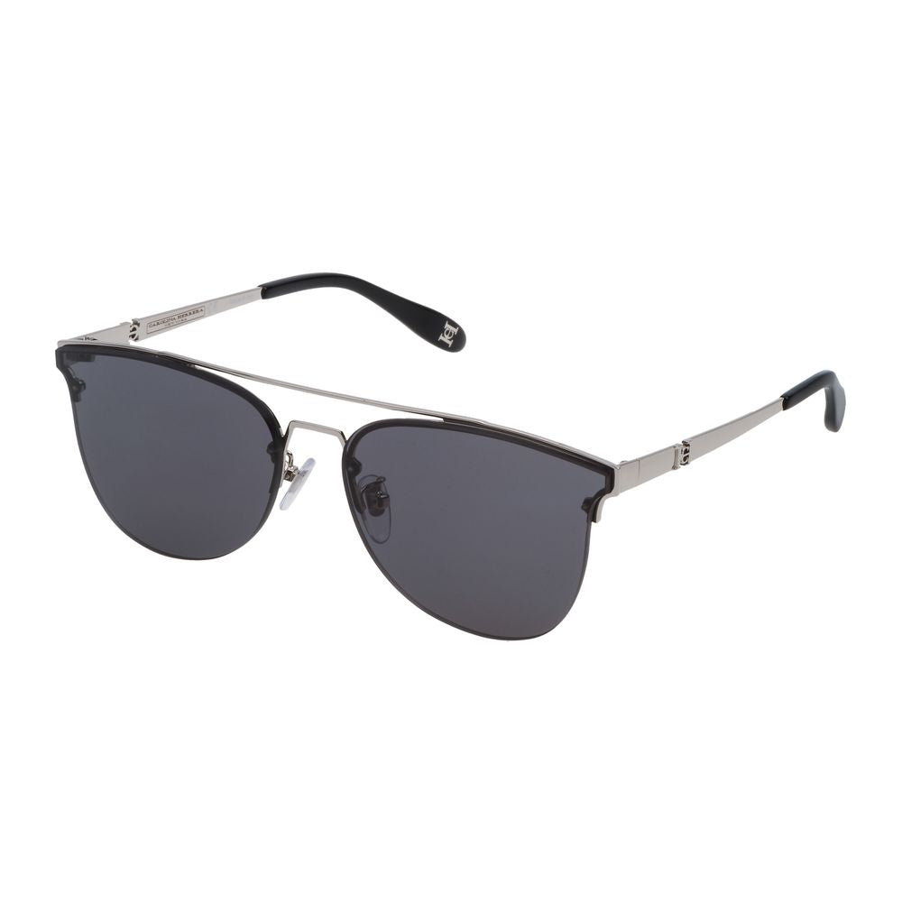Carolina Herrera NY Silver Metal Sunglasses Carolina Herrera NY Dim Gray