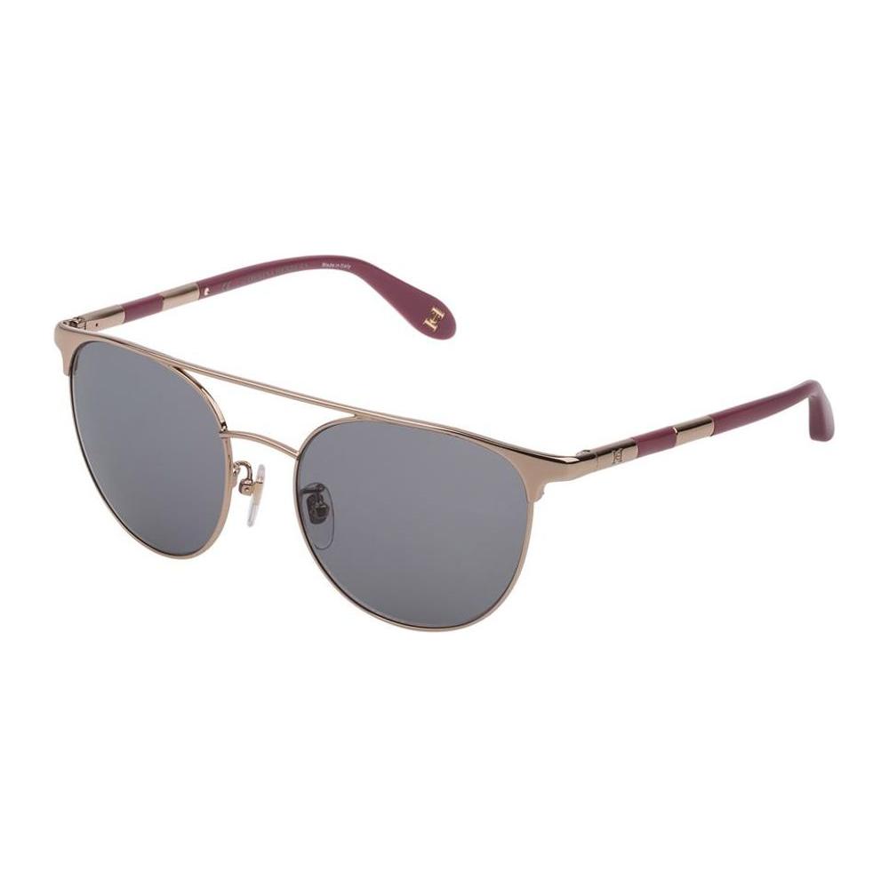 Carolina Herrera NY Orange Acetate Sunglasses Carolina Herrera NY Slate Gray