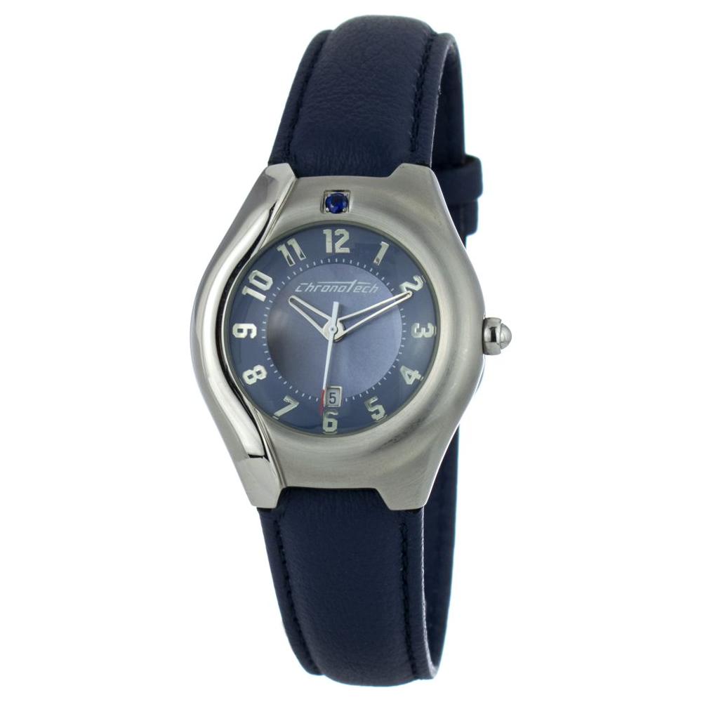Chronotech Silver Steel Watch Chronotech Dark Slate Gray